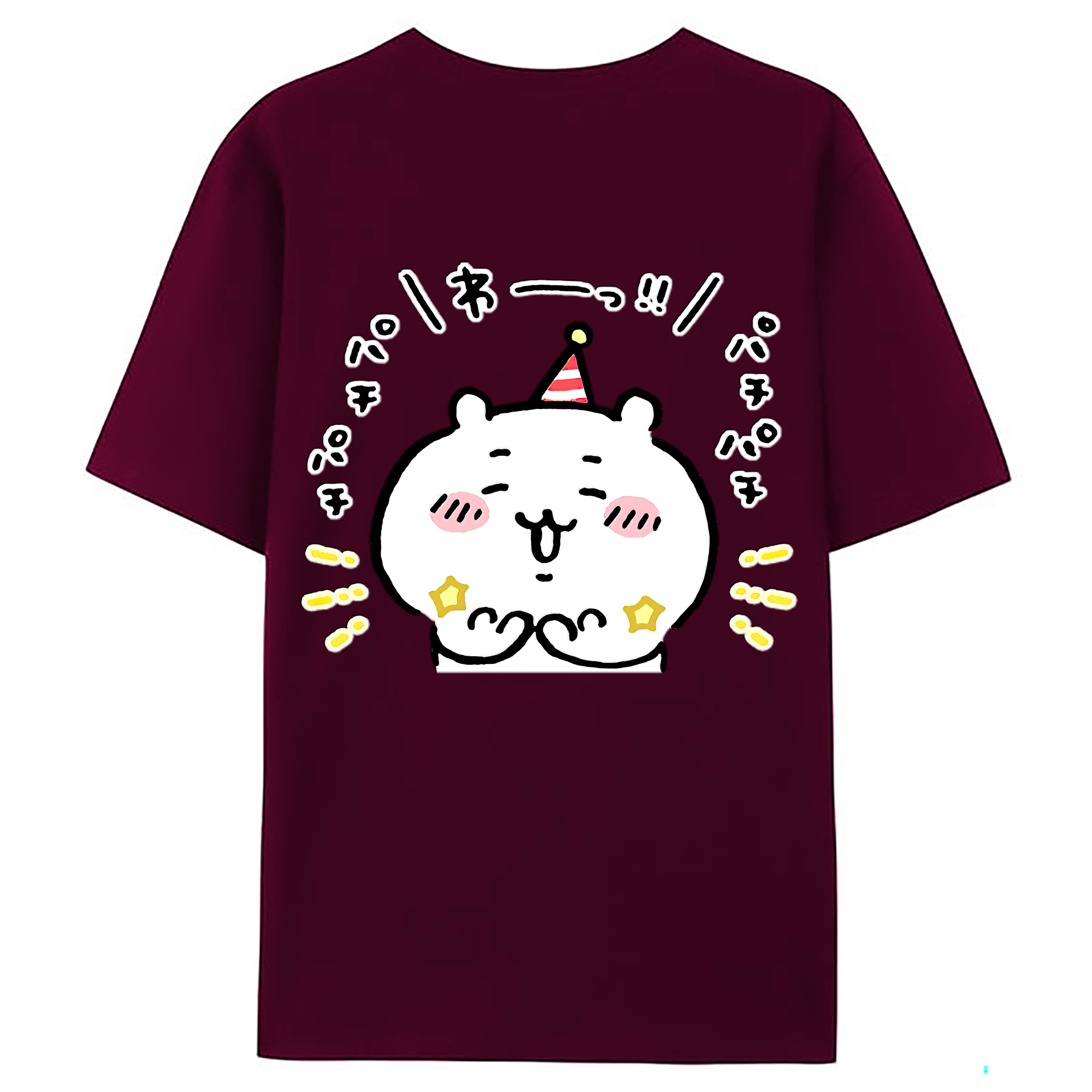 （画像用） ちいかわ ちいかわ Chii-kawa chiikawa レディース半袖Tシャツ(バックプリント)